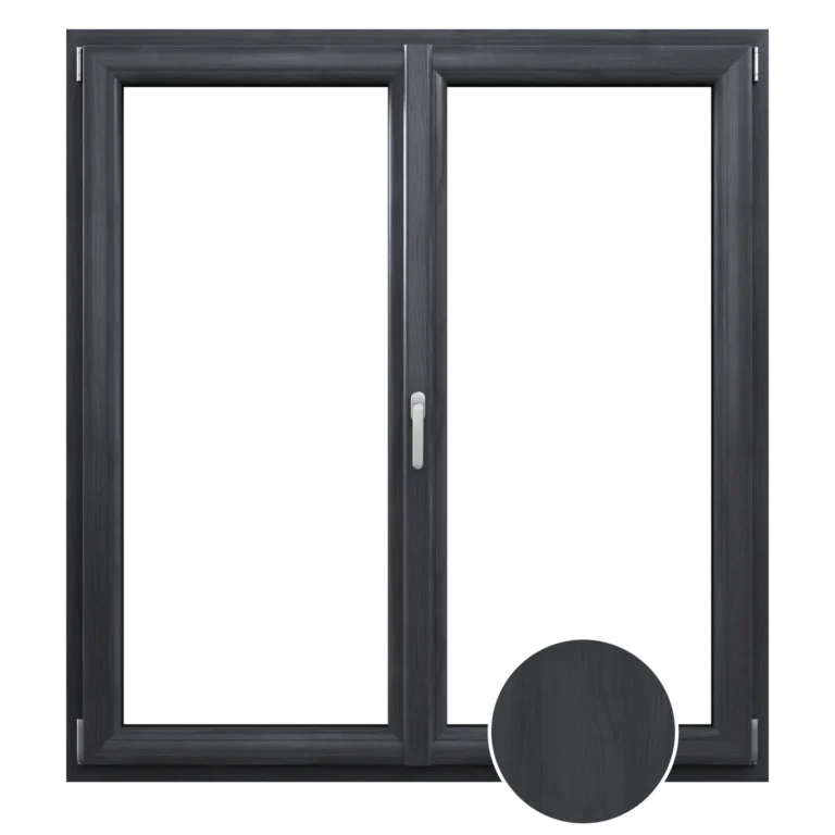 Okno prolux vo farbe Kitami dark matt